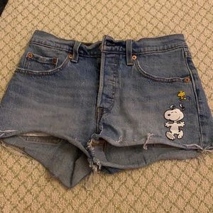 Levi’s 501 Cutoff Denim shorts